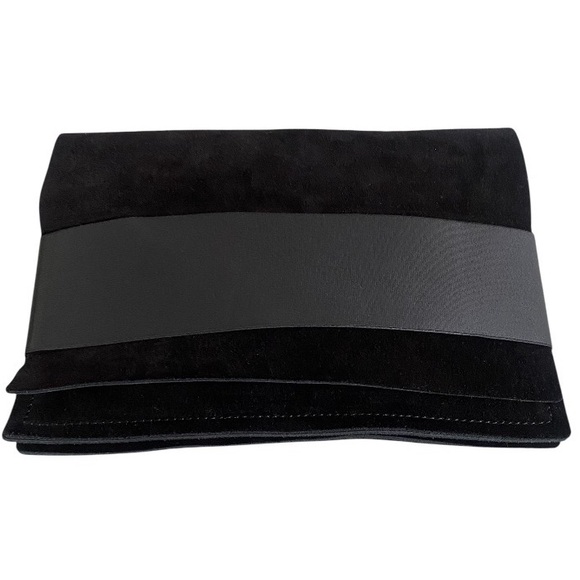 Pedro Garcia Handbags - Pedro Garcia suede and leather foldover clutch